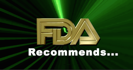 FDA laser pointer video still frame