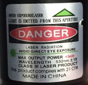 Laser 303 12-year-old Portland label