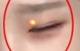 Jung Chaeyeon laser Koreaboo closeup