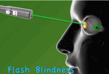 Laser Strike excerpt - flashblindness