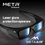 metaAir laser glare protection eyewear